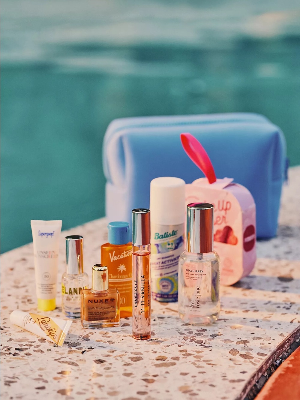 By Anthropologie 12-Piece Summer Beauty Bag